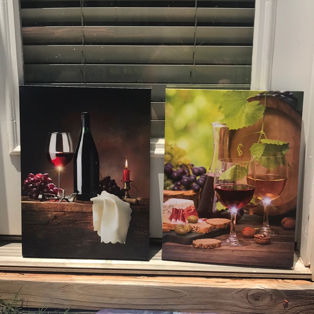 two piece wall art